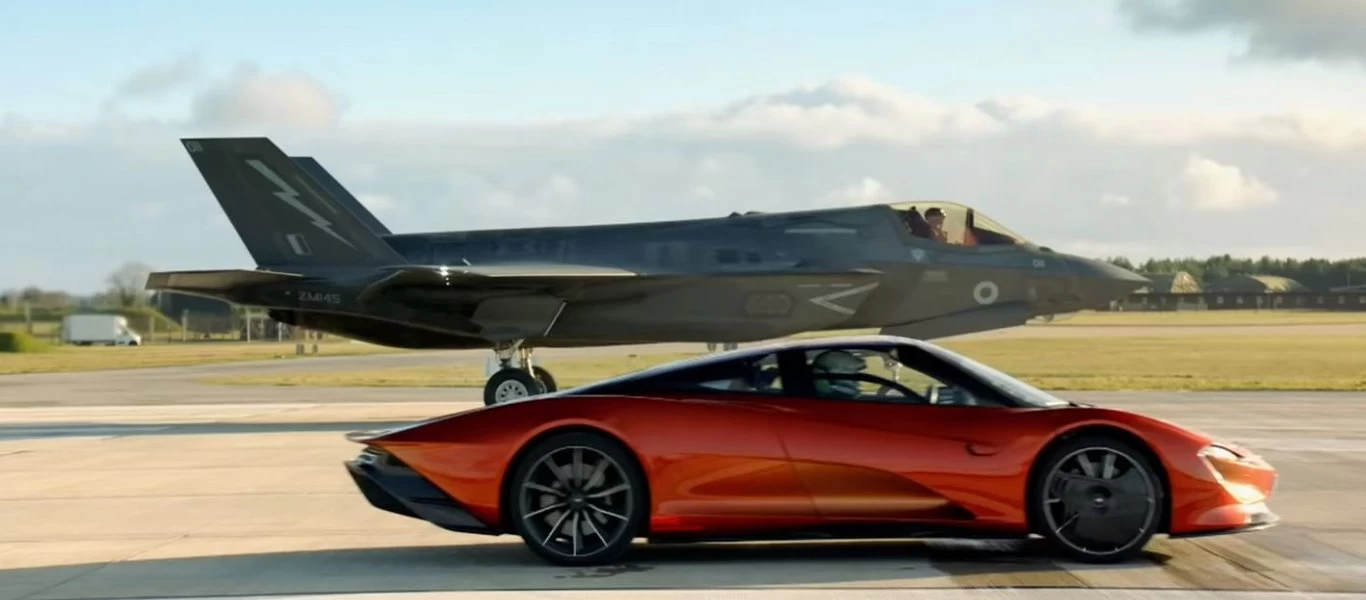 Κόντρα McLaren και F-35: Η πρώτη για το stealth μαχητικό kαι ο νικητής είναι… (βίντεο)